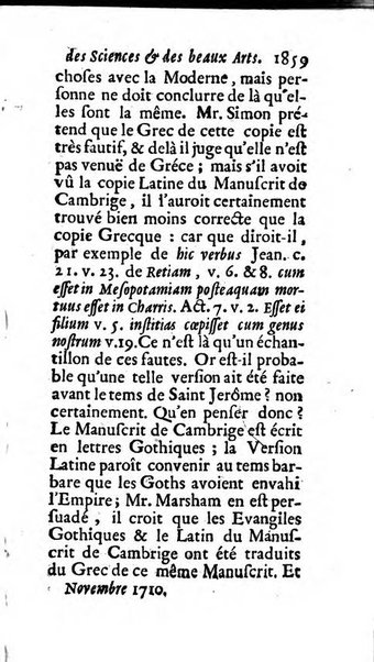 Mémoires pour l'histoire des sciences & des beaux-arts recüeillies par l'ordre de Son Altesse Serenissime Monseigneur Prince souverain de Dombes