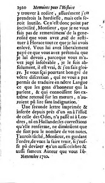 Mémoires pour l'histoire des sciences & des beaux-arts recüeillies par l'ordre de Son Altesse Serenissime Monseigneur Prince souverain de Dombes