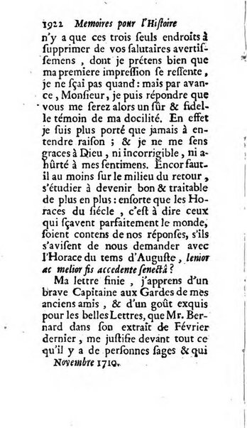 Mémoires pour l'histoire des sciences & des beaux-arts recüeillies par l'ordre de Son Altesse Serenissime Monseigneur Prince souverain de Dombes