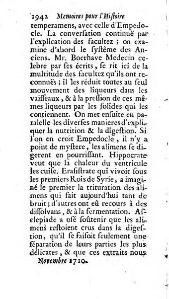 Mémoires pour l'histoire des sciences & des beaux-arts recüeillies par l'ordre de Son Altesse Serenissime Monseigneur Prince souverain de Dombes