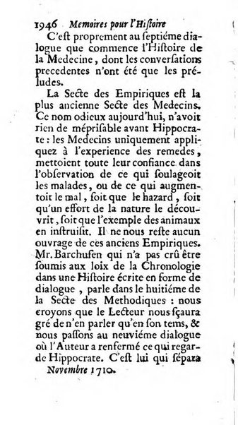 Mémoires pour l'histoire des sciences & des beaux-arts recüeillies par l'ordre de Son Altesse Serenissime Monseigneur Prince souverain de Dombes