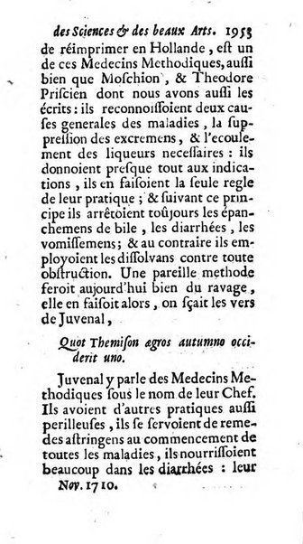 Mémoires pour l'histoire des sciences & des beaux-arts recüeillies par l'ordre de Son Altesse Serenissime Monseigneur Prince souverain de Dombes