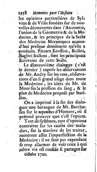 Mémoires pour l'histoire des sciences & des beaux-arts recüeillies par l'ordre de Son Altesse Serenissime Monseigneur Prince souverain de Dombes