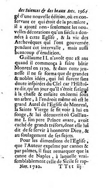 Mémoires pour l'histoire des sciences & des beaux-arts recüeillies par l'ordre de Son Altesse Serenissime Monseigneur Prince souverain de Dombes