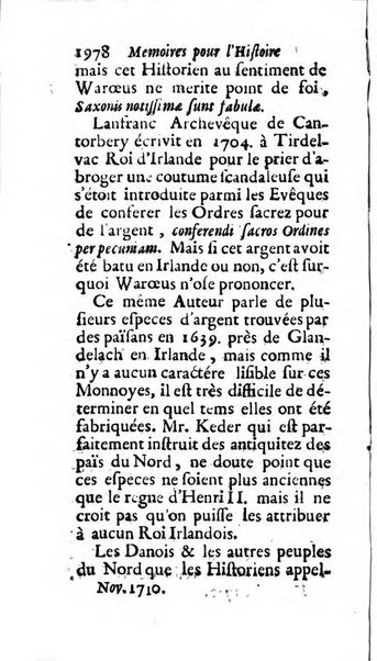 Mémoires pour l'histoire des sciences & des beaux-arts recüeillies par l'ordre de Son Altesse Serenissime Monseigneur Prince souverain de Dombes