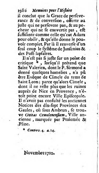 Mémoires pour l'histoire des sciences & des beaux-arts recüeillies par l'ordre de Son Altesse Serenissime Monseigneur Prince souverain de Dombes