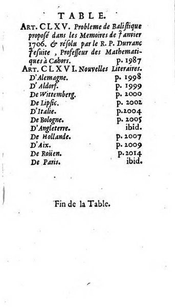 Mémoires pour l'histoire des sciences & des beaux-arts recüeillies par l'ordre de Son Altesse Serenissime Monseigneur Prince souverain de Dombes