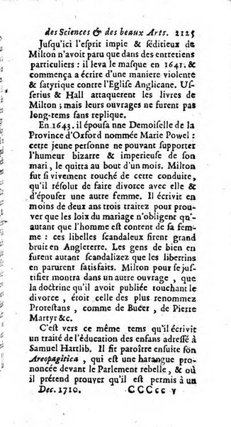 Mémoires pour l'histoire des sciences & des beaux-arts recüeillies par l'ordre de Son Altesse Serenissime Monseigneur Prince souverain de Dombes