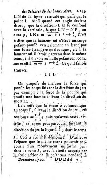 Mémoires pour l'histoire des sciences & des beaux-arts recüeillies par l'ordre de Son Altesse Serenissime Monseigneur Prince souverain de Dombes