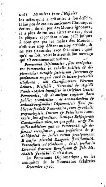 Mémoires pour l'histoire des sciences & des beaux-arts recüeillies par l'ordre de Son Altesse Serenissime Monseigneur Prince souverain de Dombes