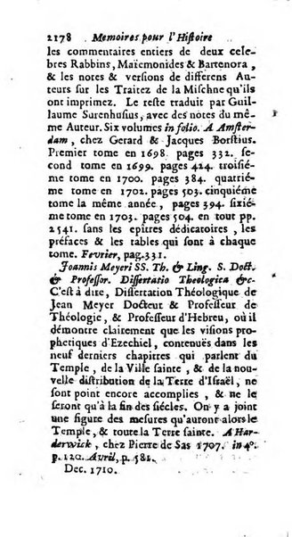 Mémoires pour l'histoire des sciences & des beaux-arts recüeillies par l'ordre de Son Altesse Serenissime Monseigneur Prince souverain de Dombes