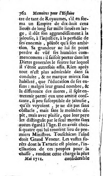 Mémoires pour l'histoire des sciences & des beaux-arts recüeillies par l'ordre de Son Altesse Serenissime Monseigneur Prince souverain de Dombes