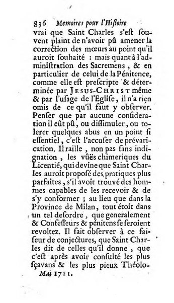 Mémoires pour l'histoire des sciences & des beaux-arts recüeillies par l'ordre de Son Altesse Serenissime Monseigneur Prince souverain de Dombes