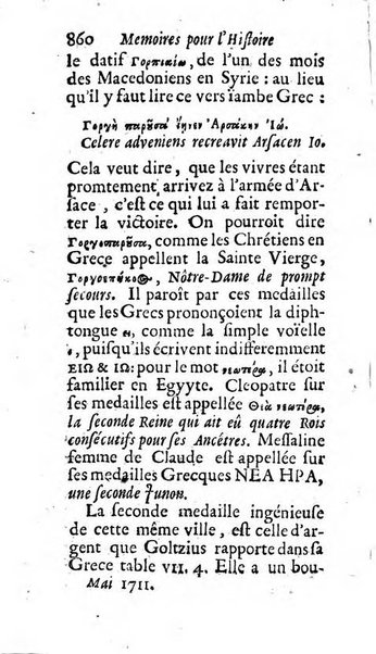 Mémoires pour l'histoire des sciences & des beaux-arts recüeillies par l'ordre de Son Altesse Serenissime Monseigneur Prince souverain de Dombes