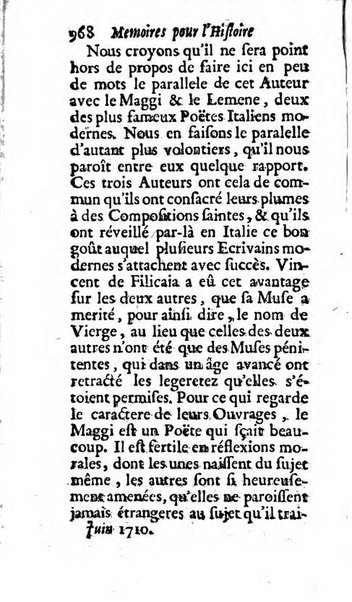 Mémoires pour l'histoire des sciences & des beaux-arts recüeillies par l'ordre de Son Altesse Serenissime Monseigneur Prince souverain de Dombes