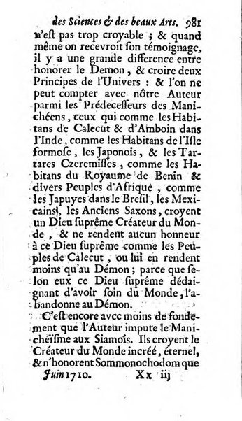 Mémoires pour l'histoire des sciences & des beaux-arts recüeillies par l'ordre de Son Altesse Serenissime Monseigneur Prince souverain de Dombes