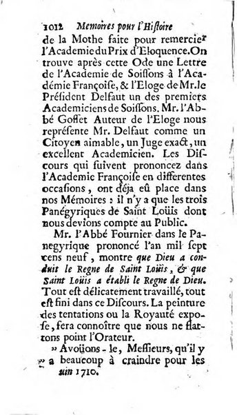 Mémoires pour l'histoire des sciences & des beaux-arts recüeillies par l'ordre de Son Altesse Serenissime Monseigneur Prince souverain de Dombes