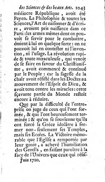 Mémoires pour l'histoire des sciences & des beaux-arts recüeillies par l'ordre de Son Altesse Serenissime Monseigneur Prince souverain de Dombes