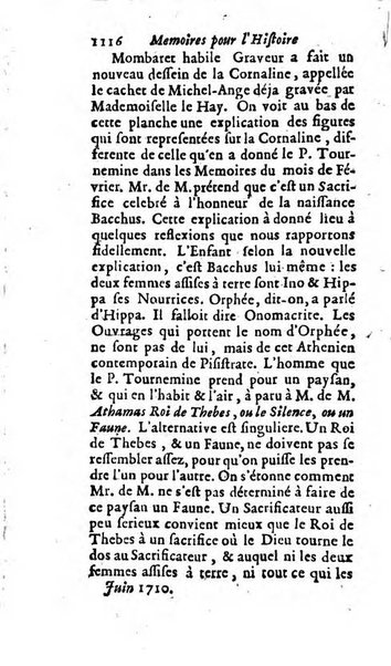 Mémoires pour l'histoire des sciences & des beaux-arts recüeillies par l'ordre de Son Altesse Serenissime Monseigneur Prince souverain de Dombes