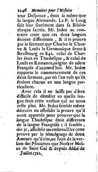 Mémoires pour l'histoire des sciences & des beaux-arts recüeillies par l'ordre de Son Altesse Serenissime Monseigneur Prince souverain de Dombes