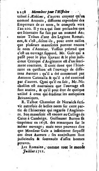 Mémoires pour l'histoire des sciences & des beaux-arts recüeillies par l'ordre de Son Altesse Serenissime Monseigneur Prince souverain de Dombes