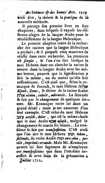 Mémoires pour l'histoire des sciences & des beaux-arts recüeillies par l'ordre de Son Altesse Serenissime Monseigneur Prince souverain de Dombes