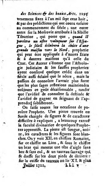 Mémoires pour l'histoire des sciences & des beaux-arts recüeillies par l'ordre de Son Altesse Serenissime Monseigneur Prince souverain de Dombes