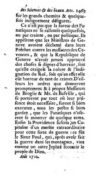 Mémoires pour l'histoire des sciences & des beaux-arts recüeillies par l'ordre de Son Altesse Serenissime Monseigneur Prince souverain de Dombes