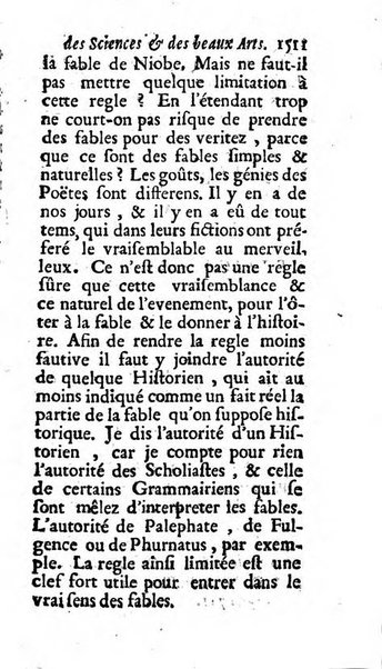 Mémoires pour l'histoire des sciences & des beaux-arts recüeillies par l'ordre de Son Altesse Serenissime Monseigneur Prince souverain de Dombes