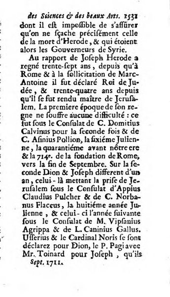 Mémoires pour l'histoire des sciences & des beaux-arts recüeillies par l'ordre de Son Altesse Serenissime Monseigneur Prince souverain de Dombes