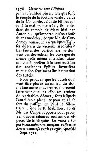 Mémoires pour l'histoire des sciences & des beaux-arts recüeillies par l'ordre de Son Altesse Serenissime Monseigneur Prince souverain de Dombes