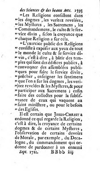 Mémoires pour l'histoire des sciences & des beaux-arts recüeillies par l'ordre de Son Altesse Serenissime Monseigneur Prince souverain de Dombes