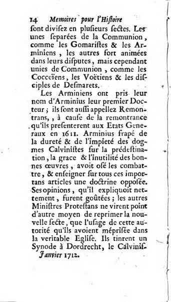 Mémoires pour l'histoire des sciences & des beaux-arts recüeillies par l'ordre de Son Altesse Serenissime Monseigneur Prince souverain de Dombes