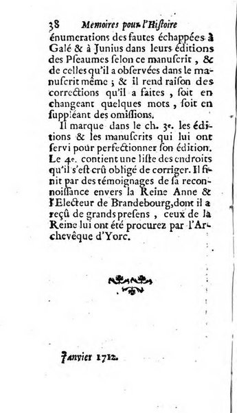 Mémoires pour l'histoire des sciences & des beaux-arts recüeillies par l'ordre de Son Altesse Serenissime Monseigneur Prince souverain de Dombes