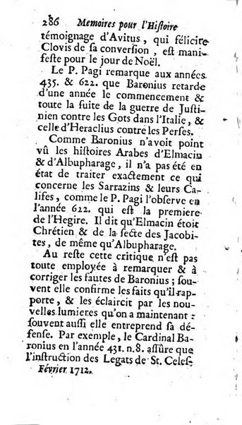 Mémoires pour l'histoire des sciences & des beaux-arts recüeillies par l'ordre de Son Altesse Serenissime Monseigneur Prince souverain de Dombes