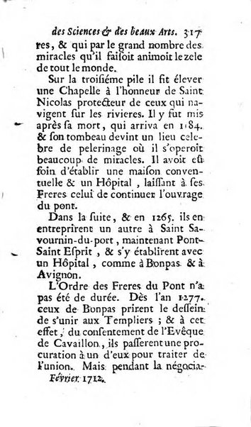 Mémoires pour l'histoire des sciences & des beaux-arts recüeillies par l'ordre de Son Altesse Serenissime Monseigneur Prince souverain de Dombes