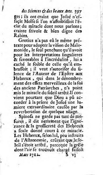 Mémoires pour l'histoire des sciences & des beaux-arts recüeillies par l'ordre de Son Altesse Serenissime Monseigneur Prince souverain de Dombes