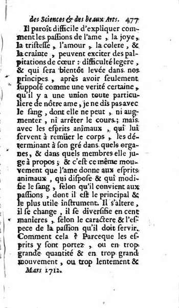 Mémoires pour l'histoire des sciences & des beaux-arts recüeillies par l'ordre de Son Altesse Serenissime Monseigneur Prince souverain de Dombes