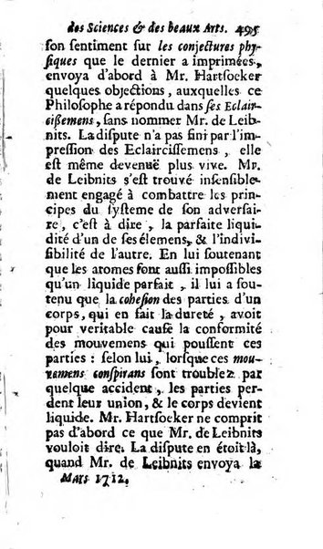 Mémoires pour l'histoire des sciences & des beaux-arts recüeillies par l'ordre de Son Altesse Serenissime Monseigneur Prince souverain de Dombes