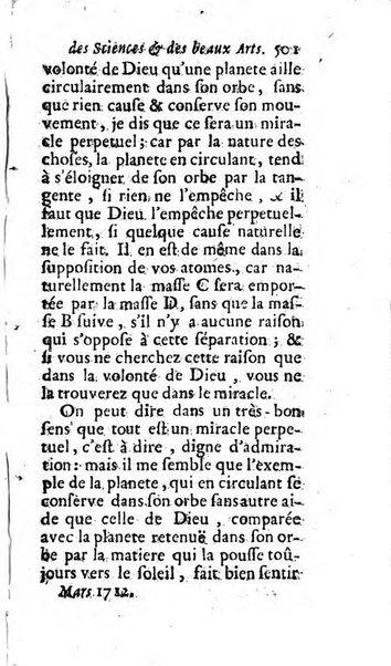 Mémoires pour l'histoire des sciences & des beaux-arts recüeillies par l'ordre de Son Altesse Serenissime Monseigneur Prince souverain de Dombes