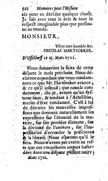 Mémoires pour l'histoire des sciences & des beaux-arts recüeillies par l'ordre de Son Altesse Serenissime Monseigneur Prince souverain de Dombes