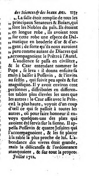 Mémoires pour l'histoire des sciences & des beaux-arts recüeillies par l'ordre de Son Altesse Serenissime Monseigneur Prince souverain de Dombes