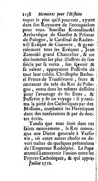 Mémoires pour l'histoire des sciences & des beaux-arts recüeillies par l'ordre de Son Altesse Serenissime Monseigneur Prince souverain de Dombes