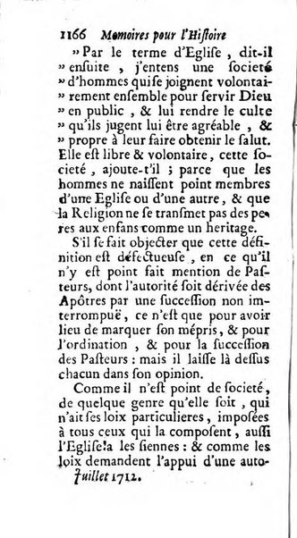 Mémoires pour l'histoire des sciences & des beaux-arts recüeillies par l'ordre de Son Altesse Serenissime Monseigneur Prince souverain de Dombes