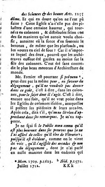 Mémoires pour l'histoire des sciences & des beaux-arts recüeillies par l'ordre de Son Altesse Serenissime Monseigneur Prince souverain de Dombes