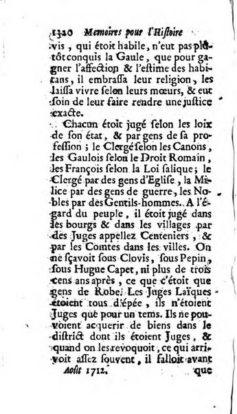 Mémoires pour l'histoire des sciences & des beaux-arts recüeillies par l'ordre de Son Altesse Serenissime Monseigneur Prince souverain de Dombes