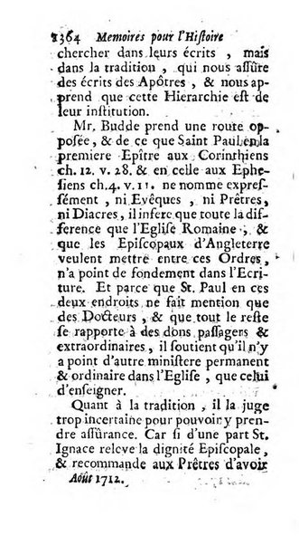 Mémoires pour l'histoire des sciences & des beaux-arts recüeillies par l'ordre de Son Altesse Serenissime Monseigneur Prince souverain de Dombes