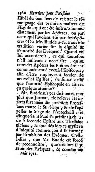 Mémoires pour l'histoire des sciences & des beaux-arts recüeillies par l'ordre de Son Altesse Serenissime Monseigneur Prince souverain de Dombes