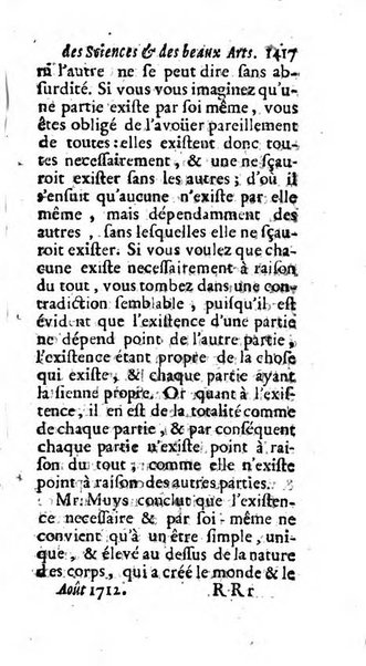 Mémoires pour l'histoire des sciences & des beaux-arts recüeillies par l'ordre de Son Altesse Serenissime Monseigneur Prince souverain de Dombes