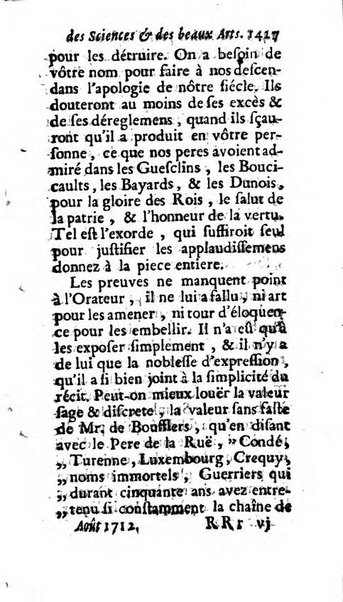 Mémoires pour l'histoire des sciences & des beaux-arts recüeillies par l'ordre de Son Altesse Serenissime Monseigneur Prince souverain de Dombes